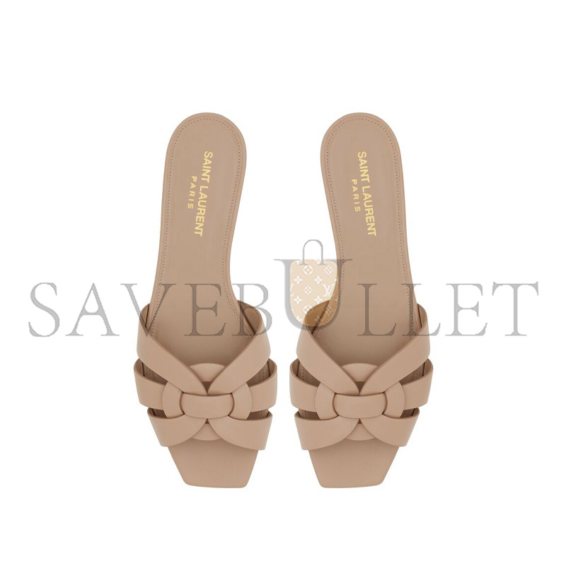 Y*L tribute mules in smooth leather 572761aaaah2721
